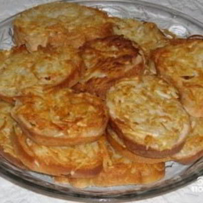 Гренки с картофелем