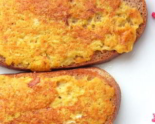 Гренки с картошкой