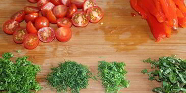 гренки с салатом завтрак чемпиона