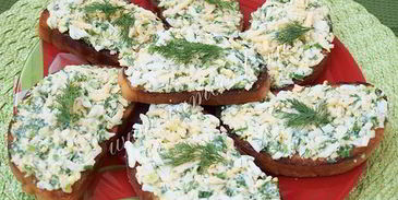 гренки с сыром и чесноком