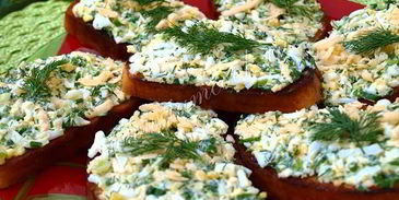 гренки с сыром и чесноком