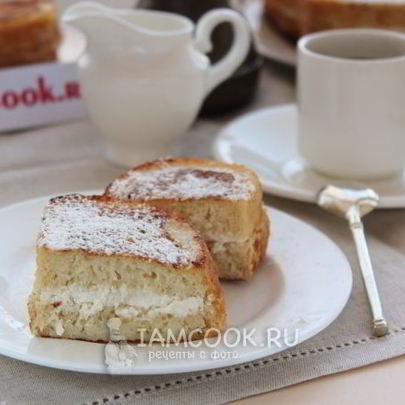 Гренки с творогом