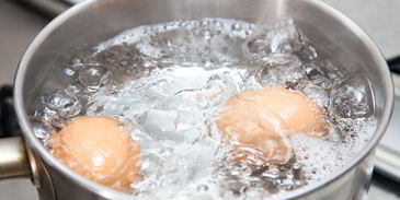 гренки с яйцом