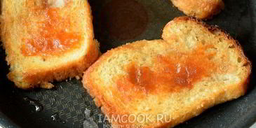 гренки в жасминовом чае