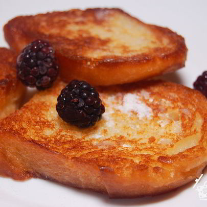 Гренки ванильные