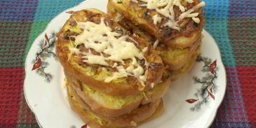 картофельные гренки с сыром