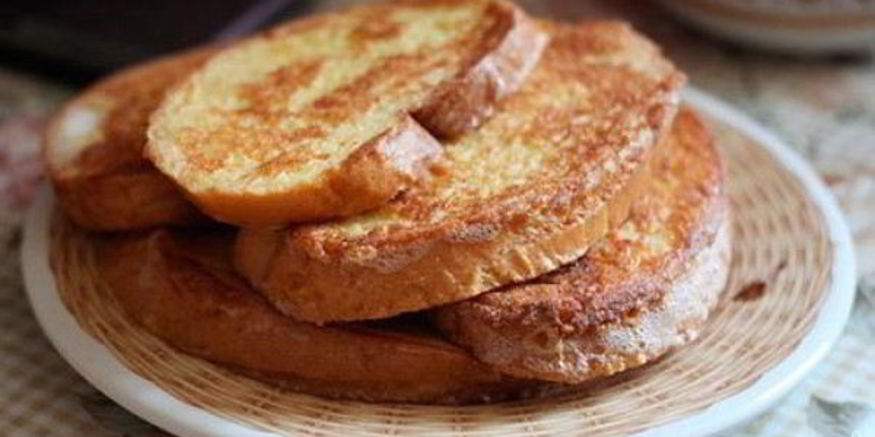 Рецепт сладких гренков