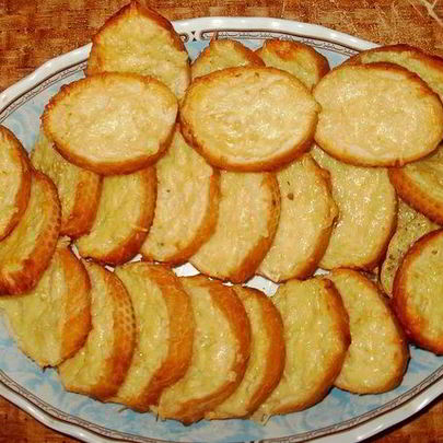 Сырные гренки к пиву