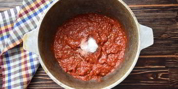 айвар-икра из запеченной паприки с баклажанами