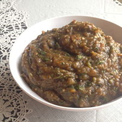 Баклажанная икра в блендере