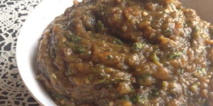 Рецепт баклажанной икры в блендере