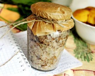 Грибная икра из маслят