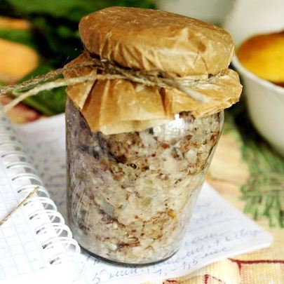 Грибная икра из маслят