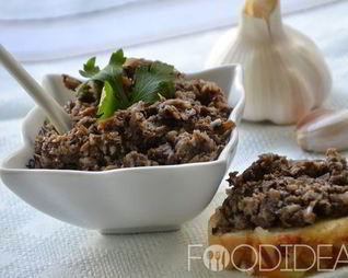 Грибная икра с томатной пастой