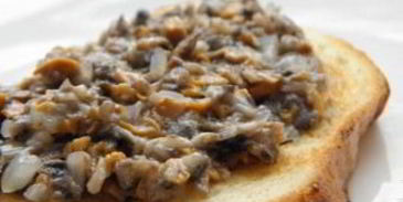 грибная икра с томатной пастой