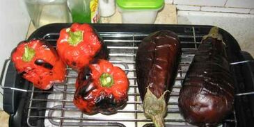 икра баклажанная с красным перцем