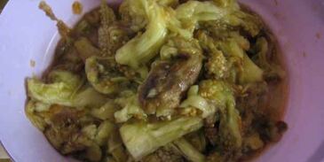 икра баклажанная с красным перцем