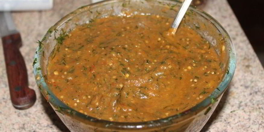 Рецепт икры из баклажанчиков