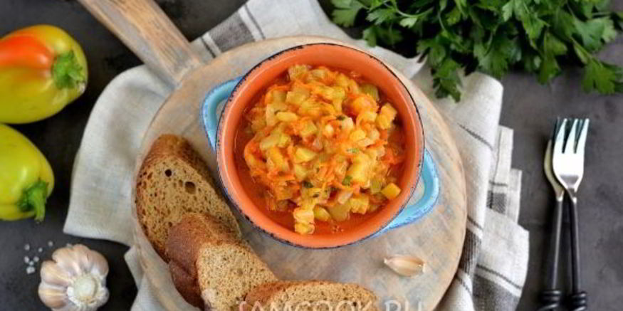 Рецепт икры из болгарского перца