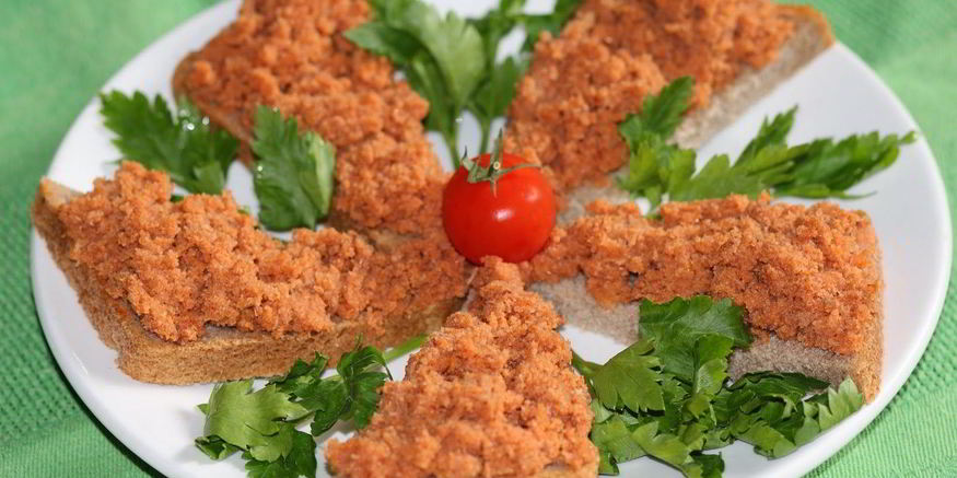 Рецепт икры из манки