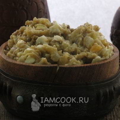 Икра из печеных баклажанов