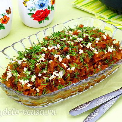 Икра из соленых огурцов