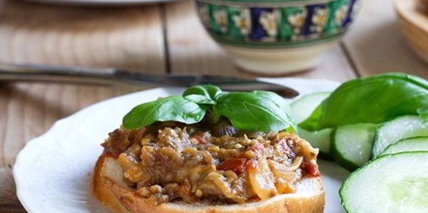 Рецепт икры из запеченных баклажанов