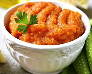 Икра из запеченных в духовке кабачков