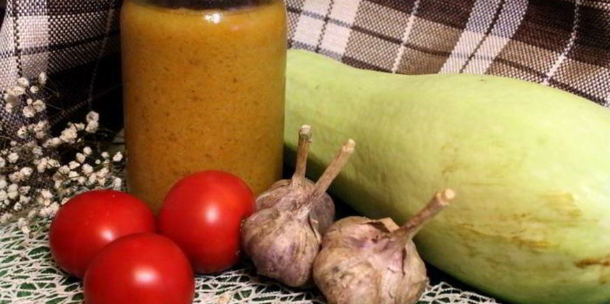 Рецепт икры кабачковой пикантной