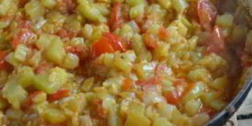 кабачковая икра без мясорубки