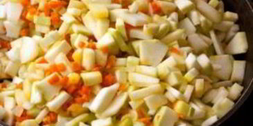 кабачковая икра кусочками на зиму