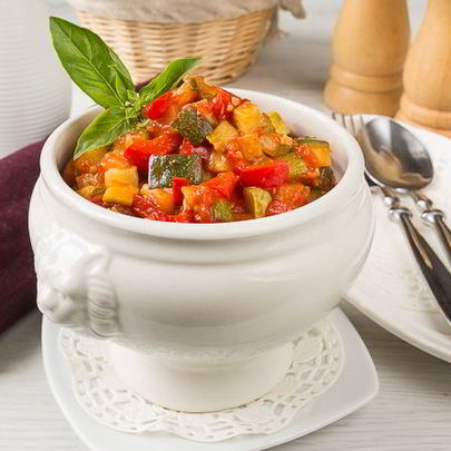 Кабачковая икра кусочками