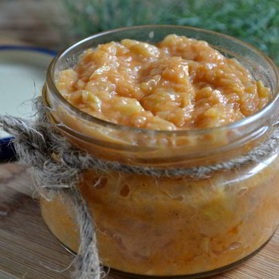 Кабачковая икра с майонезом и мивиной