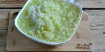 кабачковая икра с майонезом и мивиной