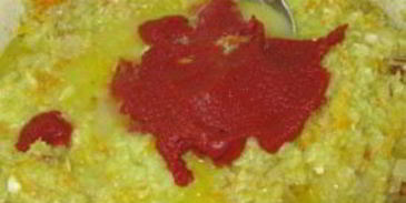 кабачковая икра с мукой