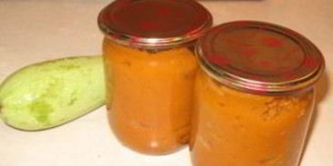 кабачковая икра с перцем на зиму