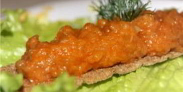 кабачковая икра с перцем на зиму