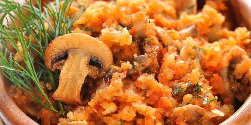 Рецепт кабачковой икры с шампиньонами