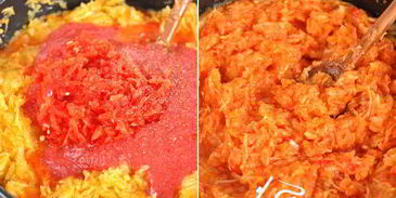 кабачковая икра с шампиньонами