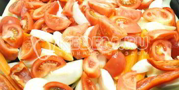 кабачковая икра в духовке