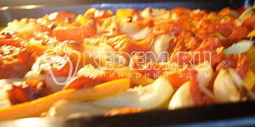 кабачковая икра в духовке