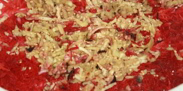 свекольная икра с баклажаном