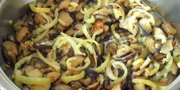 жареная икра из баклажанов