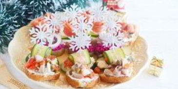 ассорти из канапе