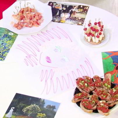 Четыре вида канапе