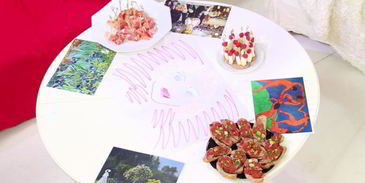 четыре вида канапе