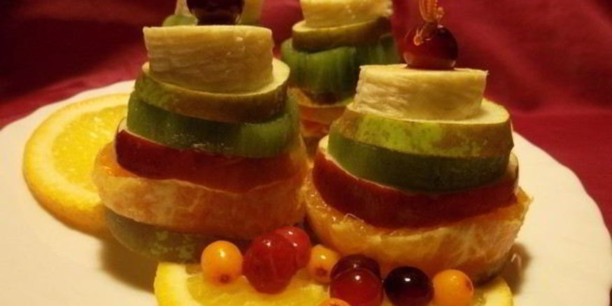 Рецепт фруктового канапе