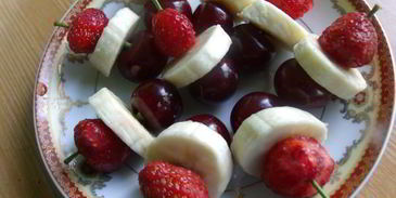 канапе фруктовое