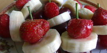 канапе фруктовое