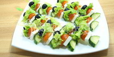 канапе греческое